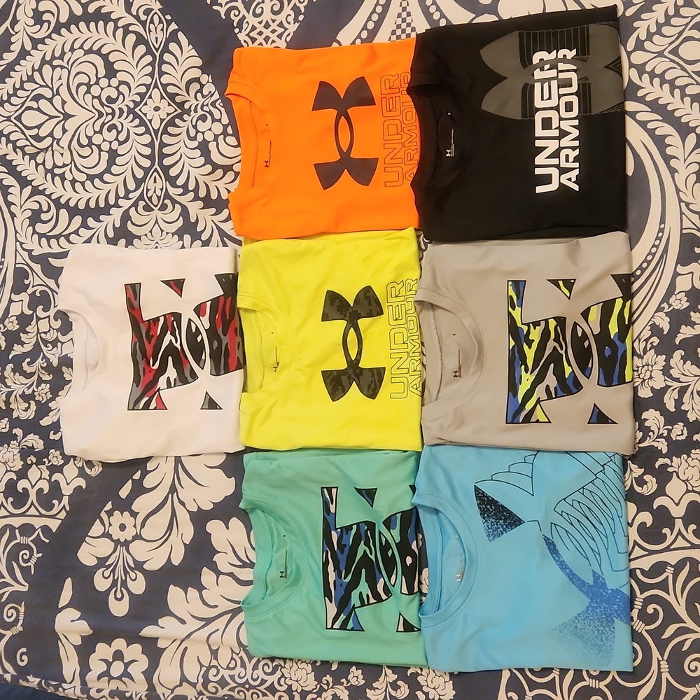 Boys Under Armour Performance Shirts